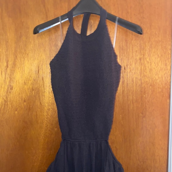NWT American Eagle black cut out jumpsuit - Picture 3 of 5
